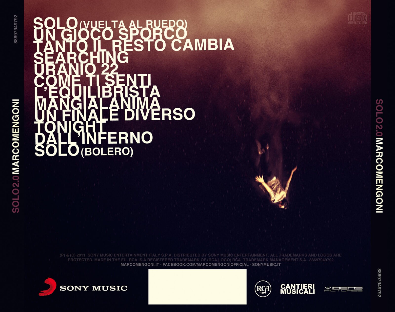 Marco Mengoni // Solo 2.0 // Artwork